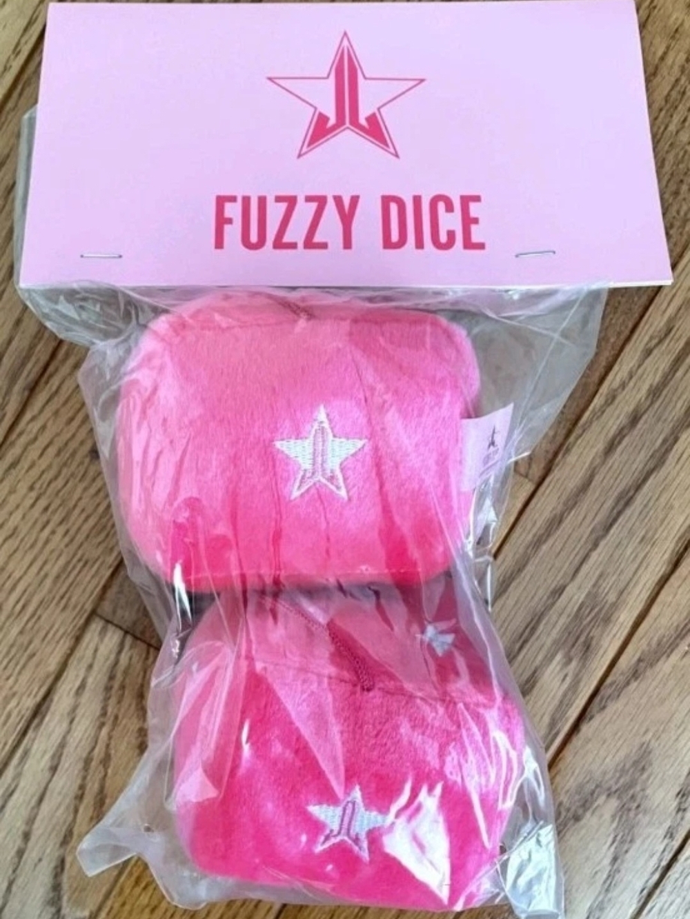 Jeffree Star Pink Fuzzy Dice Limited Edition 2023 NEW in Package